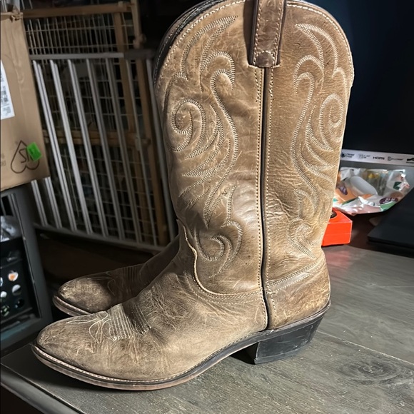 Laredo 10 1/2 EE Men’s Brown Western Cowboy Boots - Picture 1 of 6